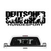 siviwonder German Shepherd Dog Sport Car Sticker Dog Foil Shepherd