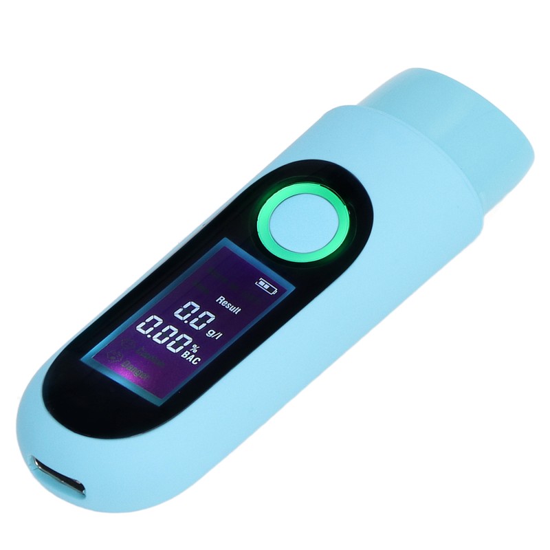 Breathalyzer Professional Portable Digital Contactless Breath Tester Sensitive Driving Analyzer