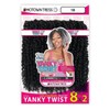 Motown Tress Crochet Braids 2X Yanky Twist 8 Inch (T1B/GRAY)