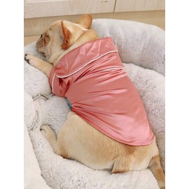 botlav Dog Pajamas Clothes Silk Soft Shirts Loungewear Puppy Pjs for Small Yorkie Bulldog Cats