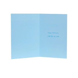 UK Greetings Birthday Card for Husband - Cute Penguins Design