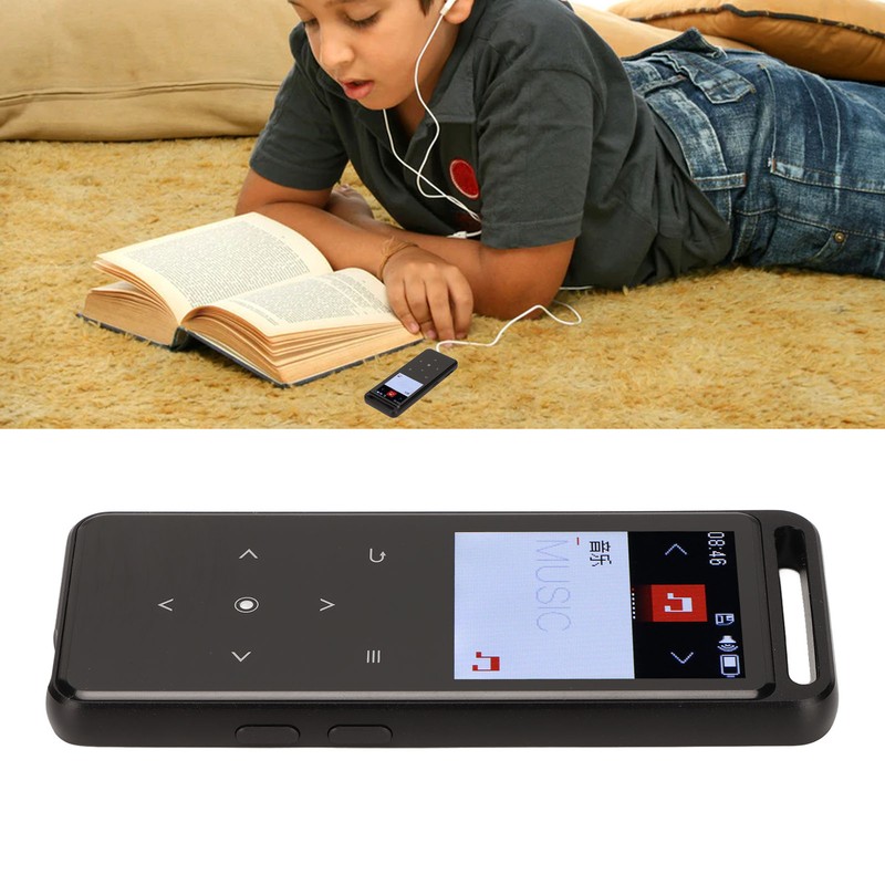 MP3 Player Bluetooth 5.0 HiFi Lossless Touch Control Recording Music