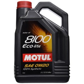 Motul 8100 Eco-lite 0W20 5L (Pack of 2)