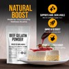Beef Gelatin Powder 6 oz - Grass-Fed, Unflavored, Non-GMO -