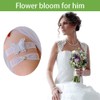 AWFOUGAR Garters for Brides Wedding Garter Elasticated Soft Lace Garter