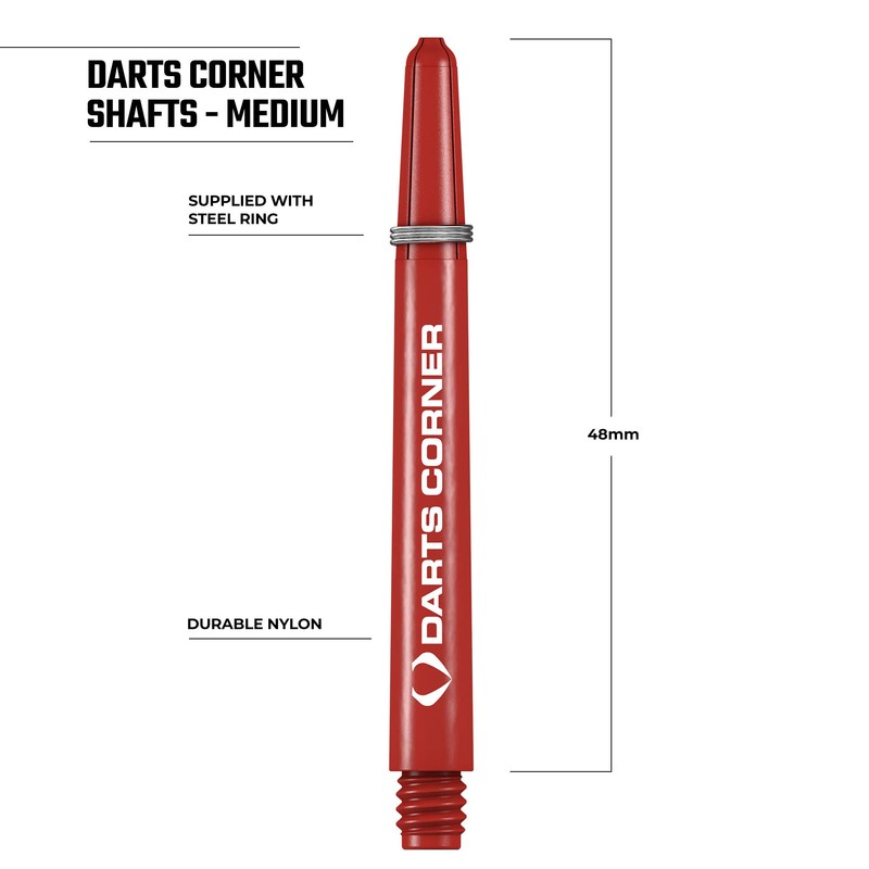 Designa S0741 Stems | 5 Sets of Tough Nylon Darts