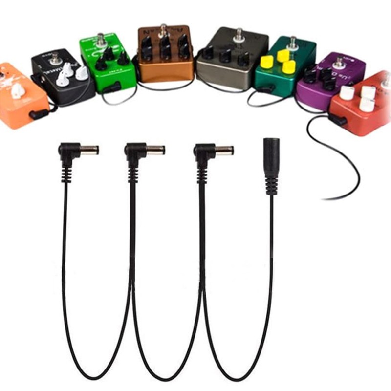 Taicols 1 to 3 Way Daisy Chain Cable Guitar Pedal