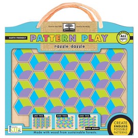 Innovative Kids Green Start Pattern Play Puzzles: Razzle Dazzle Puzzle