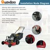 Quanaoo Traction Cable 137-4758 for Toro 30" TurfMaster Exmark 30"