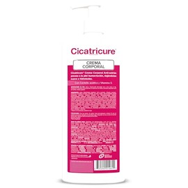 Cicatricure Crema Corporal Anti-Estras 400 ml, Humecta y Previene Estras, Efecto Tensor Cutneo, Ideal para Embarazo, Crema Hidratante Corporal, 1...  