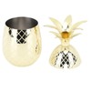 Pineapple Cup with Lid 500ml Stainless Steel Drinking Glasses Reusable