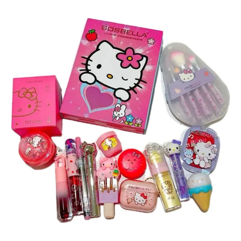 Set De Maquillaje, Papelería, Hogar, Accesorios Son 10 Pzs