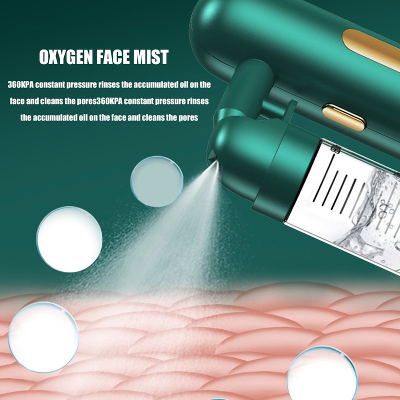 Oxygen Facial Mist Portable Moisturizing Hydrating Skin Care Pore Cleaning