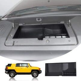 LLKUANG Dashboard Storage Tray Dash Storage Box Compatible with Toyota FJ Cruiser 2007-2021,Center Console Organizer Interior Accessories