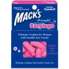 MACK'S Women's Max Dream Girl Soft Foam Ear Plugs for