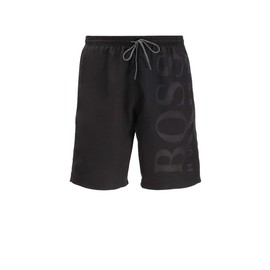 BOSS Men's Orca Swim Trunks, Black (Black 007), Small