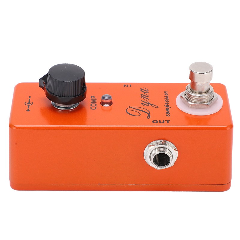 Guitar Effect Pedal Compressor MXR True Bypass Portable Adjustable Instrument