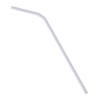 Disposable Individually Wrapped Food Grade Safe Plastic Drinking Straws 7.75