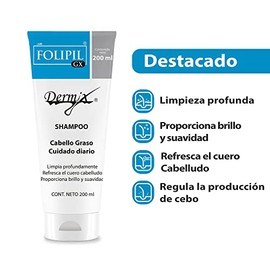 Folipil GX Shampoo para cabello graso                                                                                                                 