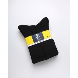 IZOD Mens Dress Socks - 8 Pack/16 Pack Lightweight Comfort Crew Socks for Men - Mens Athletic Socks for Work and Sports, Size 6-12.5, All Black