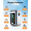 Fingertip Pulse Oximeter Blood Oxygen Saturation Monitor Pulse Ox, Heart