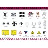 carstyling XXL Aufkleber Behindertensymbol Dimension 60 x 60 mm