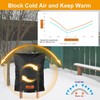 Cholila Cover Backflow Preventer Cover Insulated with Thicker 7 Layers