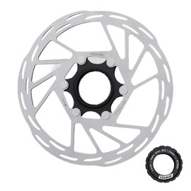 Yongness Bicycle Centre Lock Brake Disc 160 mm Mountain Bike Disc Brake Centre Lock Rotor Hub Disc Brake Disc with Lock Cover Suitable for Road Bikes, MTB, BMX Bicycle Brake Devices