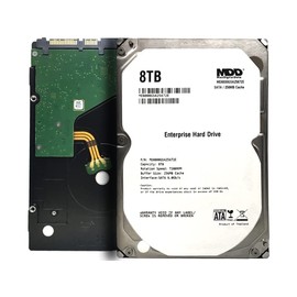 MDD MAXDIGITALDATA MaxDigitalData 8TB 7200 RPM 256MB Cache SATA 6.0Gb/s 3.5-inch Internal Enterprise Hard Drive (MD8000GSA25672E) - 3 Years Warranty (Renewed)