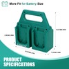 Bozdyru 4-Slot Battery Holder for Makita 18V & 14.4V