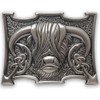 Scottish Heilan Coo Kilt Belt Buckle – Highland Cow Pewter
