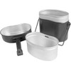 normani German Armed Forces Aluminium Cookware Black