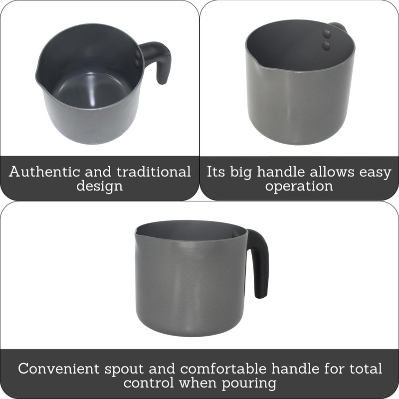 IMUSA PFAS Free 1.8 Qt Ceramic Nonstick Milk Pot with