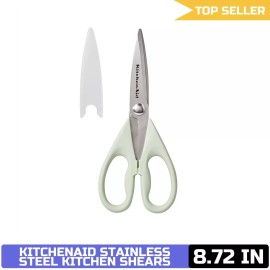 KitchenAid All Purpose Kitchen Shears Protective Sheath Stainless Steel Scissors