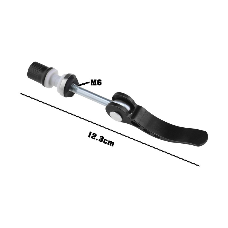 Create idea 2Pcs M6 × 65mm Bike Quick Release Seatpost