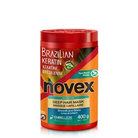 Novex Brazilian Keratin Hair Care Treatment Cream 14.1 Oz - Reconstruc