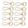 40Pcs Lobster Claw Clasps Zinc Alloy Gold Silver Color Glossy