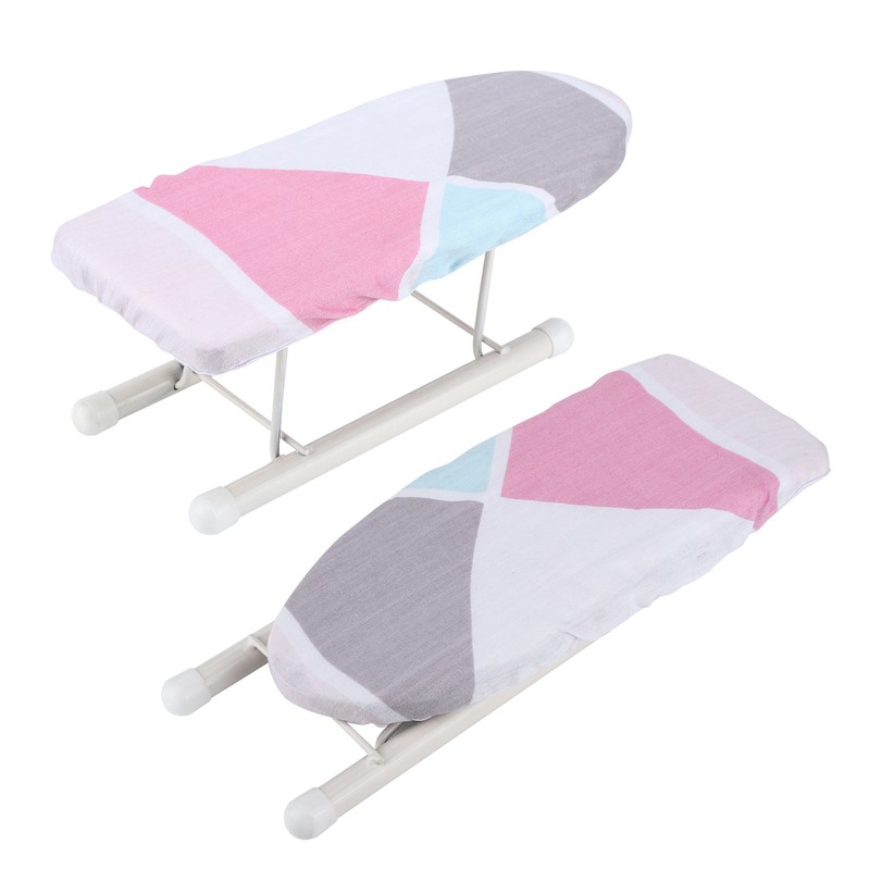 Mini Ironing Board Portable Folding Desktop Clothes Ironing Table for
