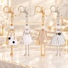 Handmade Tassel Fashionista Doll Keychain for Bags & Keys –