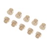 Timsec 10Packs Brass Jet Nozzles, DIY Burner Parts with M5