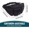 Deykay Cangurera Tactica Militar Impermeable Riñonera Deportiva