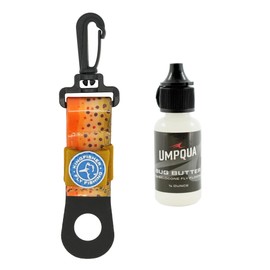 Umpqua Bug Butter Dry Fly Floatant with Kingfisher Floatant Holder (Brown Trout)