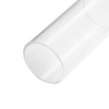 sourcing map Acrylic Pipe Clear Rigid Round Tube 74mm ID