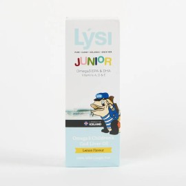 Pack 2 Lysi Omega 3 Aceite De Hígado De Bacalao Para Niño Sabor Limón