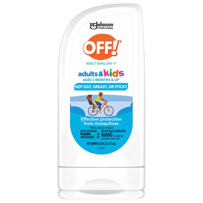 Off! Insect Repellent Lotion for Adults & Kids, Fragrance-Free Bug