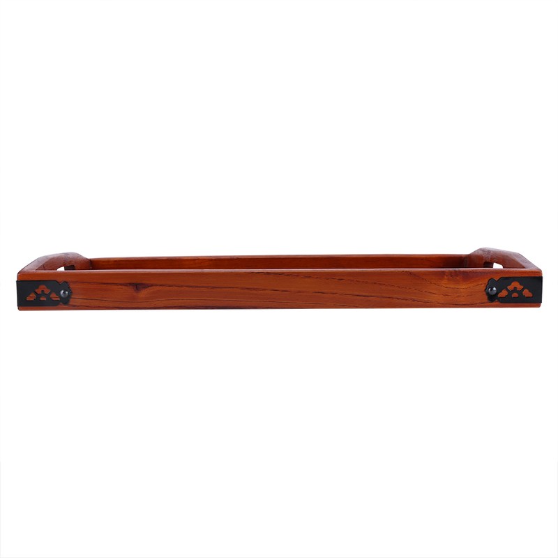 Large Wood Serving tea Water Drinks Tray Wooden Breakfast Tea