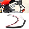 YINETTECH 2Pcs Motorcycle JWPF to Round Connector Adapter Cable Compatible