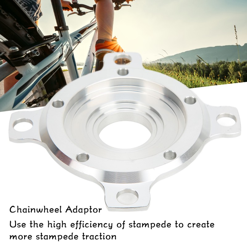 CNC 104BCD Electric Bike Chainring Adapter Aluminium Chainwheel Spider Adapter