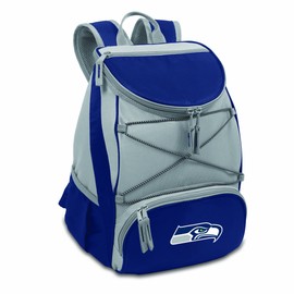 PICNIC TIME Navy Seattle Seahawks PTX Backpack Cooler