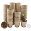 DOOPP 3.15 Inch Seedling Peat Pots, Biodegradable Seed Starters with